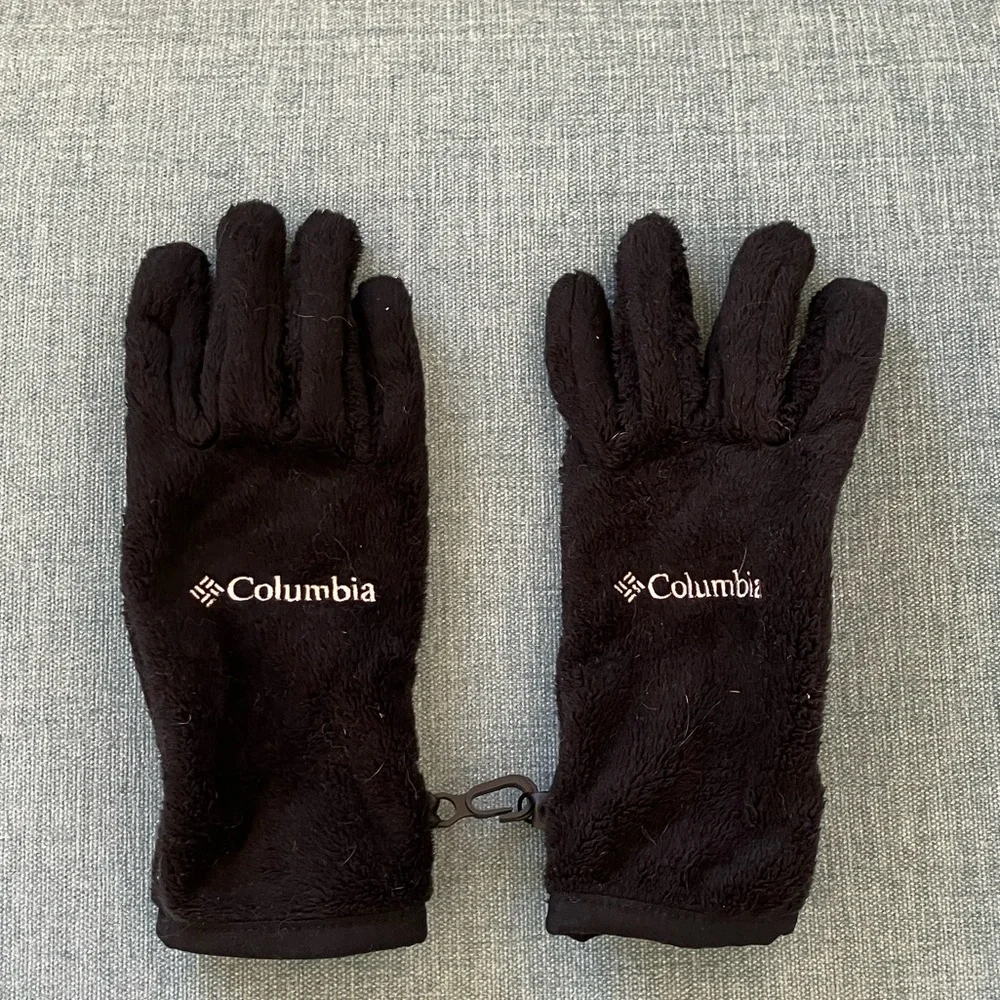 Women's Black Columbia Gloves